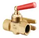 OVENTROP-Manometerhahn-mit-Innengewinde-und-Pruefflansch-25-x-60-mm-DN-15-G-1-2-PN-25-Messing-roh-1110204 gallery number 1